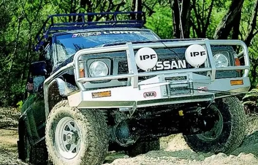 PARE CHOC WINCH BAR ARB POUR NISSAN PATROL Y60 A PARTIR DE 09/1988 Soldes