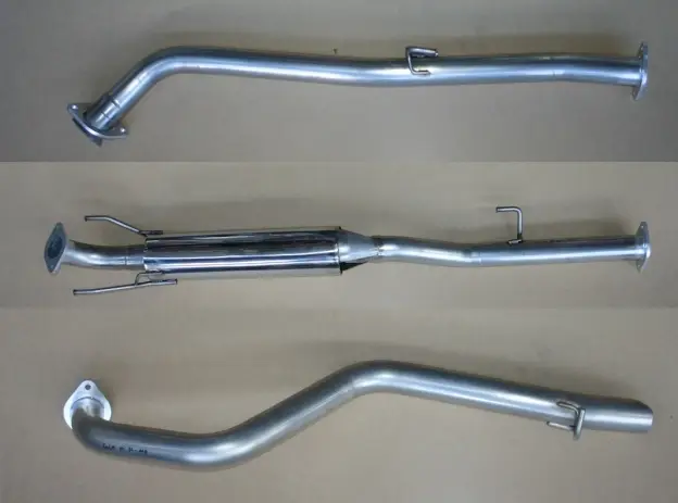 LIGNE ECHAPPEMENT COMPLETE INOX POUR TOYOTA HILUX/VIGO 2.5 ET 3L D4D DE 2006 A 2011 Bon Plan