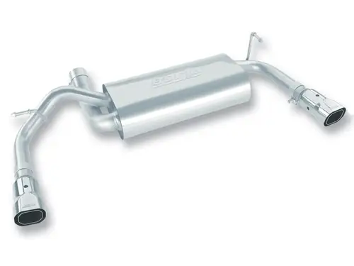 KIT SILENCIEUX TUBE DE SORTIE ECHAPPEMENT INOX BORLA JEEP WRANGLER JK 2.8+3.8L A PARTIR DE 07 Usine Directe