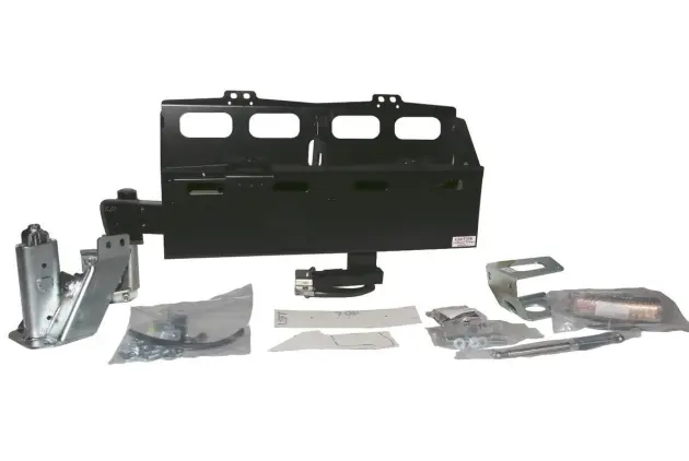 SUPPORT DOUBLE JERRICAN GAUCHE KAYMAR SUR PARE CHOC ORIGINE POUR TOYOTA LANDCRUISER 200 V8 A PARTIR DE 2008 Affaire À Saisir
