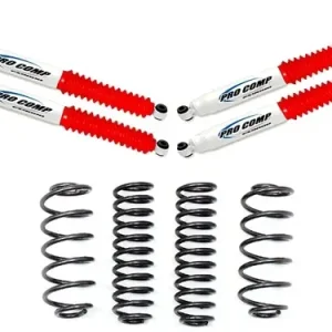 Livraison Gratuite KIT SUSPENSION PROCOMP REHAUSSE +50MM POUR JEEP WRANGLER TJ DE 1996 A 2005