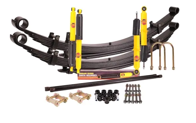 Jusqu’à Épuisement Des Stocks KIT DE SUSPENSION TERRAIN TAMER REHAUSSE +40/50MM POUR ISUZU D-MAX DE 2003 A 2012