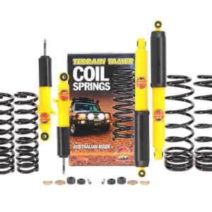 Expédition Rapide KIT DE SUSPENSION TERRAIN TAMER REHAUSSE +40/50MM POUR NISSAN NAVARA D23 RESSORT HELICOIDAUX ARR