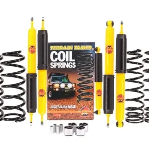 KIT DE SUSPENSION TERRAIN TAMER REHAUSSE +40/50MM POUR TOYOTA HDJ80 Certifié