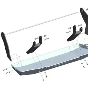 Super Prix BLINDAGE DE RESERVOIR ORIGINE 6MM EN ALUMINIUM POUR MERCEDES G350 & G500 A PARTIR DE 2016