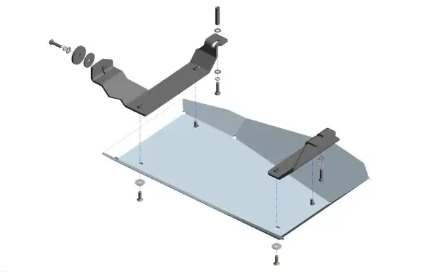 Livraison Express BLINDAGE DE RESERVOIR ADBLUE 6MM EN ALUMINIUM POUR MERCEDES G350 & G500 DE 2016 A 2018