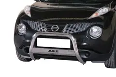 Usine Directe PROTECTION AVANT TUBULAIRE 63MM INOX HOMOLOGUEE CE POUR NISSAN JUKE A PARTIR DE 2010