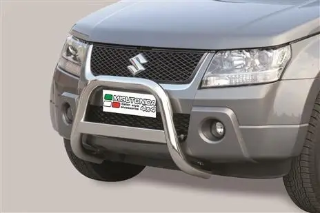 Prix Réduit PROTECTION AVANT TUBULAIRE 63MM INOX HOMOLOGUEE CE POUR SUZUKI GRAND VITARA DE 2005 A 2009