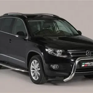 Acheter Direct PROTECTION AVANT TUBULAIRE 76MM INOX HOMOLOGUEE CE POUR VOLKSWAGEN TIGUAN A PARTIR DE 2011