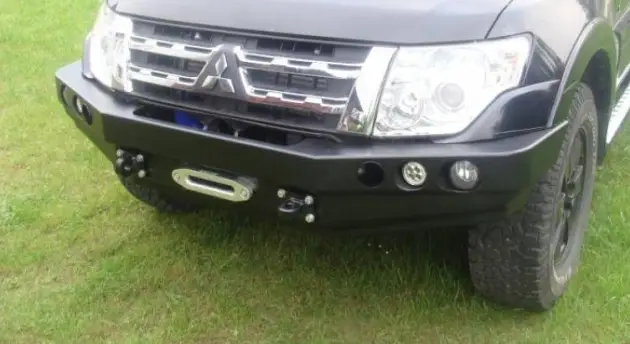 Expédié Aujourd’hui PARE CHOC AVANT DE REMPLACEMENT F4X4 POUR MITSUBISHI PAJERO IV DE 2006 A 2015
