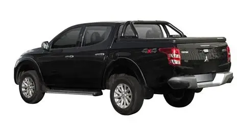TONNEAU COVER EN ALUMINIUM NOIR DOUBLE CAB POUR MITSUBISHI L200 ET FIAT FULLBACK A PARTIR DE 2016 Prix Promo