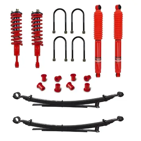 KIT DE SUSPENSION PEDDERS EZIFIT REHAUSSE+25MM TARAGE CONFORT POUR FORD RANGER DE 2012 A 2018 Dernière Chance
