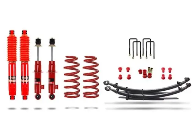 KIT DE SUSPENSION PEDDERS REHAUSSE+40MM TARAGE HEAVY DUTY POUR MITSUBISHI L200 2006-2015 EZIFIT Vente Flash