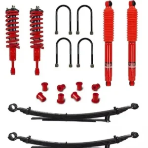 KIT DE SUSPENSION PEDDERS REHAUSSE+30/40MM TARAGE CONFORT POUR TOYOTA HILUX VIGO EZIFIT Meilleur Choix