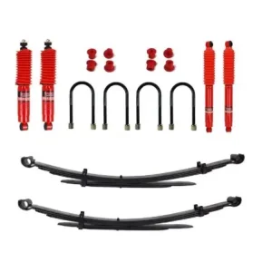 KIT DE SUSPENSION PEDDERS REHAUSSE+40MM TARAGE CONFORT POUR FORD RANGER 2006 A 2011 Prix Choc