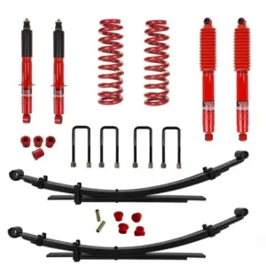 Prix Choc KIT DE SUSPENSION PEDDERS REHAUSSE+40MM TARAGE CONFORT POUR ISUZU D-MAX A PARTIR DE 2012