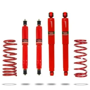 KIT DE SUSPENSION PEDDERS REHAUSSE+50MM TARAGE MEDIUM POUR JEEP JK 2007 A 2016 Offre Spéciale