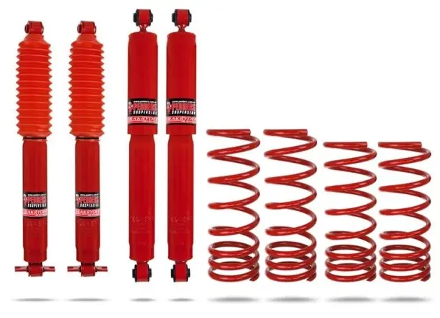 Offre Du Jour KIT DE SUSPENSION PEDDERS REHAUSSE +50MM TARAGE MEDIUM POUR LAND ROVER DEFENDER 90 A PARTIR DE 1983