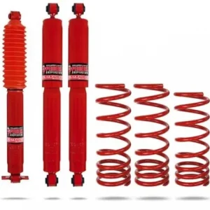 Achat Immédiat KIT DE SUSPENSION PEDDERS REHAUSSE+15MM TARAGE CONFORT POUR LAND ROVER DEFENDER 110 & 130 A PARTIR DE 2007