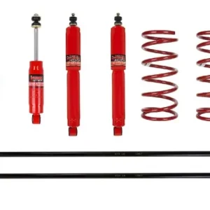 KIT DE SUSPENSION PEDDERS REHAUSSE+40MM TARAGE MEDIUM POUR MITSUBISHI PAJERO 1991-2000 Produit De Marque