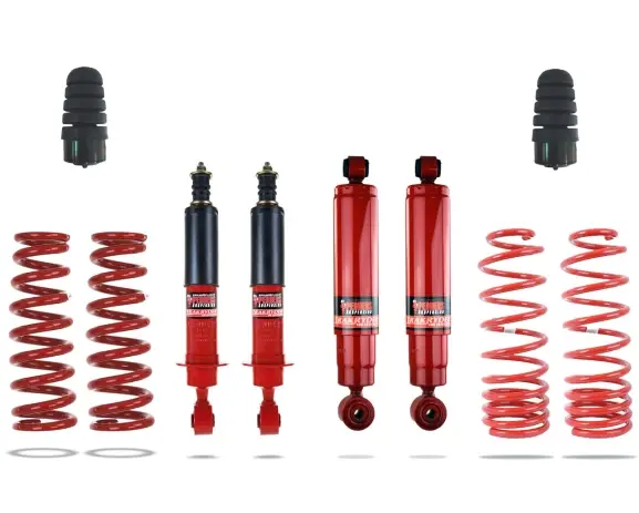 KIT DE SUSPENSION PEDDERS REHAUSSE+30/40MM TARAGE MEDIUM POUR NISSAN NAVARA D23 Prix Cassé