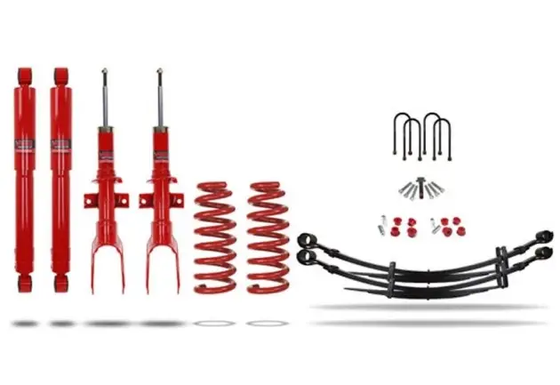 KIT DE SUSPENSION PEDDERS REHAUSSE+20/30MM TARAGE HEAVY DUTY POUR VOLKSWAGEN AMAROK Satisfait Ou Remboursé