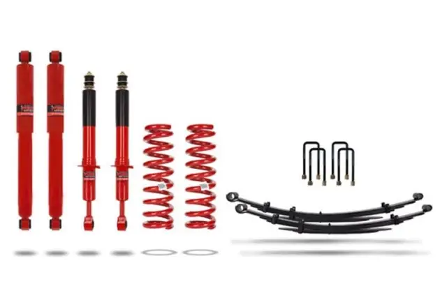 KIT DE SUSPENSION PEDDERS REHAUSSE+45MM TARAGE HEAVY DUTY POUR TOYOTA HILUX VIGO Commande En Gros