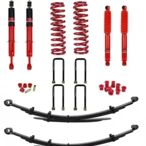 Super Prix KIT DE SUSPENSION PEDDERS REHAUSSE+30/40MM TARAGE CONFORT POUR TOYOTA HILUX REVO