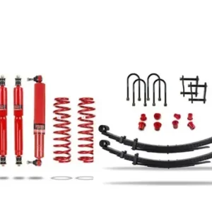KIT DE SUSPENSION PEDDERS REHAUSSE + 50MM TARAGE EXTRA HEAVY DUTYPOUR TOYOTA LANDCRUISER HZJ78-79 Seulement Aujourd’hui