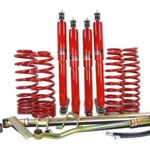 Commande En Gros KIT DE SUSPENSION PEDDERS REHAUSSE +90/100MM TARAGE MEDIUM POUR TOYOTA LANDCRUISER HDJ80