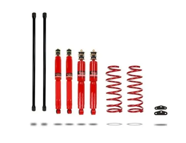 Achetez Aujourd’hui KIT DE SUSPENSION PEDDERS REHAUSSE+40MM TARAGE MEDIUM POUR TOYOTA LANDCRUISER HDJ100