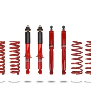 Marque KIT DE SUSPENSION PEDDERS REHAUSSE+40MM TARAGE MEDIUM POUR TOYOTA LANDCRUISER KDJ120/125