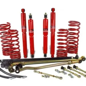 Affaire À Saisir KIT DE SUSPENSION PEDDERS REHAUSSE +80/100MM TARAGE MEDIUM POUR NISSAN PATROL GRY60 3 PORTES