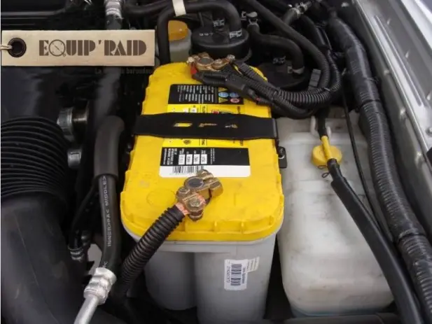 SUPPORT DE BATTERIE AUXILIAIRE POUR NISSAN PATROL Y61 3.0L DI POUR BATTERIE OPTIMA Must-Have