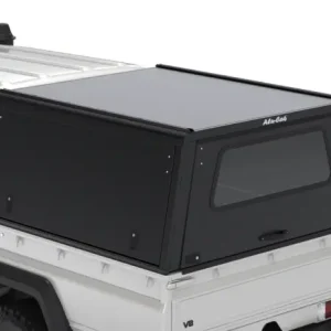 Super Prix HARDTOP ALU CAB EXPLORER 3 POUR TOYOTA LAND CRUISER J79 DOUBLE CABINE ALUMINIUM LISSE NOIR