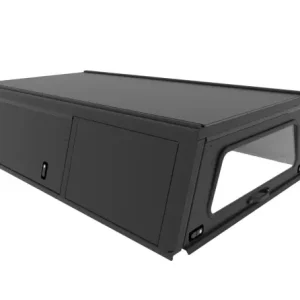 Prix Cassé HARDTOP ALU CAB EXPLORER 3 POUR FORD RANGER SIMPLE CABINE DE 2012 A 2022 - ALUMINIUM LISSE NOIR