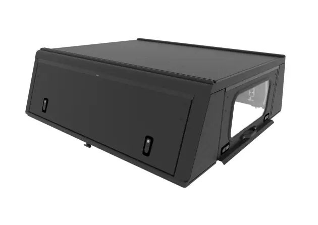 HARDTOP ALU CAB ADVENTURE 3 POUR TOYOTA HILUX REVO DOUBLE CABINE - ALUMINIUM STRIE NOIR Achat Immédiat