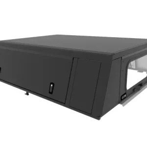 HARDTOP ALU CAB ADVENTURE 3 POUR TOYOTA HILUX REVO EXTRA CABINE - ALUMINIUM STRIE NOIR Bon Plan