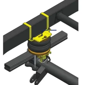 RENFORT DE SUSPENSION PNEUMATIQUE ARRIERE (BOUDINS) POUR NISSAN NAVARA D40 DE 2005 A 2015 (SANS COMPRESSEUR) Réduction