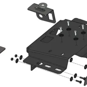 KIT DE MONTAGE SOUS SIEGE POUR COMPRESSEUR ARB TOUS MODELES POUR JEEP WRANGLER JK Seulement Aujourd’hui