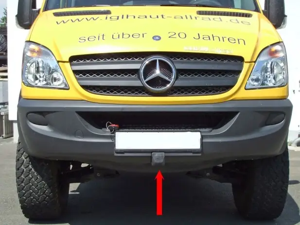 KIT TRAVERSE DE MONTAGE POUR TREUIL ET LAME A NEIGE ECO AMOVIBLE POUR MERCEDES SPRINTER ET VOLKSWAGEN CRAFTER Nouveauté