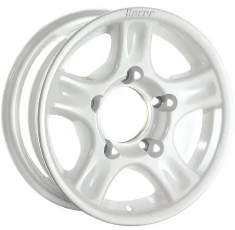 JANTE ALUMINIUM RACER BLANCHE 8 X 16 ENTRAXE 5 X 150 DEPORT 0 Nouveauté