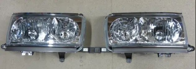 Marque KIT DE DEUX OPTIQUES CRISTAL POUR TOYOTA HDJ80