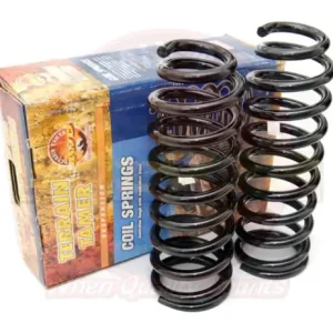 RESSORTS HELICOIDAUX ARRIERE TERRAIN TAMER REHAUSSE +40/50MM TARAGE +300/500KG POUR TOYOTA LANDCRUISER PRADO 120/150 / TOYOTA FJ CRUISER Commander Maintenant