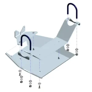 Top Vente BLINDAGE DE DIFFERENTIEL/PONT ARRIERE 6MM EN ALUMINIUM POUR VW CRAFTER ET MAN TGE A PARTIR DE 2017