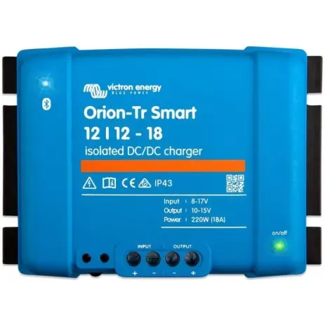 Réduction CHARGEUR ORION DC/DC 12/12V-18A VICTRON SMART ISOLE