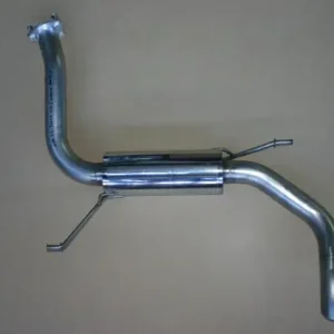 ECHAPPEMENT INOX : EURO 4 SILENCIEUX ARRIERE SORTIE A DROITE POUR MITSUBISHI PAJERO IV DID 3 PORTES DE 2006-2010 3.2L TD 200HP Super Prix