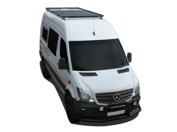 KIT DE GALERIE SLIMLINE II POUR LE MERCEDES BENZ SPRINTER 144IN/170IN / L2/L3 / MWB/LWB AVEC RAILS OEM (2006-JUSQU'à PRéSENT) Acheter En Ligne