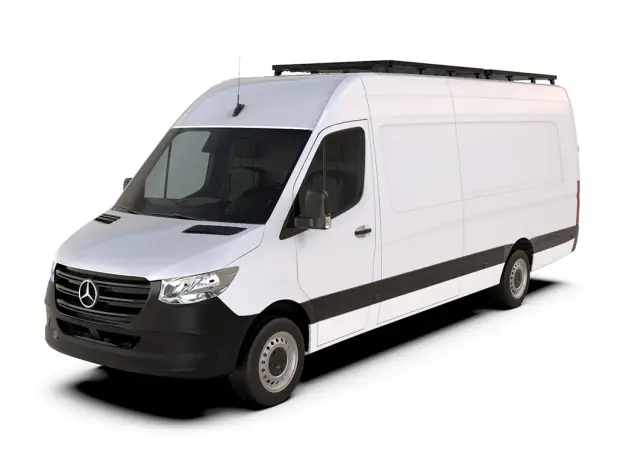 Meilleur Choix KIT DE GALERIE SLIMLINE II POUR LE MERCEDES BENZ SPRINTER 170IN/L3/LWB AVEC RAILS D'ORIGINE OEM (2006-JUSQU'à PRéSENT)