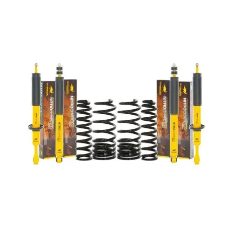 Achetez Aujourd’hui KIT DE SUSPENSION OME NITRO+ REHAUSSE +40/50MM TARAGE HD POUR JEEP WRANGLER TJ